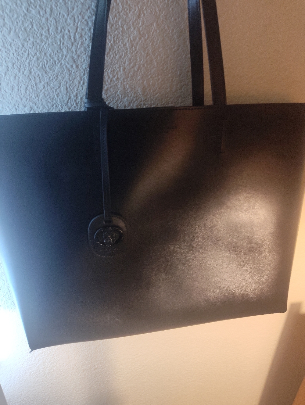 Kurt Geiger Black Leather Tote Bag for Men - Picture 6 of 9